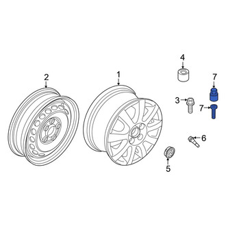Volkswagen OE - Wheel Lock Set