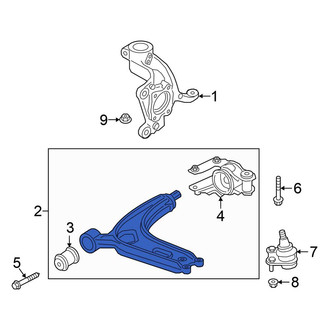 Volkswagen OE - Front Left Suspension Control Arm