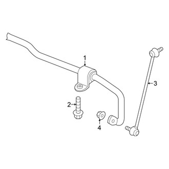 Volkswagen OE - Front Suspension - Stabilizer Bar & Components (S / SE / SE R-Line / SEL / SEL Premium / SEL Premium R-Line / SEL R-Line AWD)