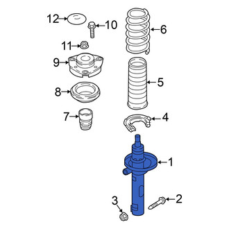 Volkswagen OE - Front Suspension Strut