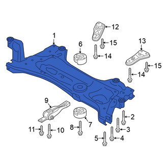Volkswagen OE - Front Suspension Subframe Crossmember