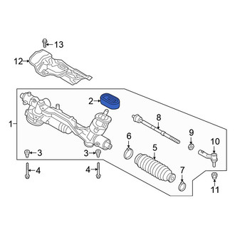 Volkswagen OE - Rack And Pinion Pinion Seal