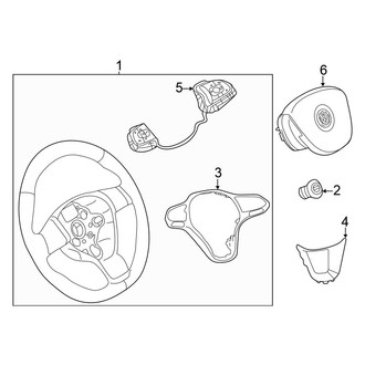 Volkswagen OE - Steering Wheel & Trim (S / SE)