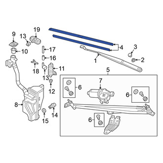 Volkswagen OE - Front Wiper Blade