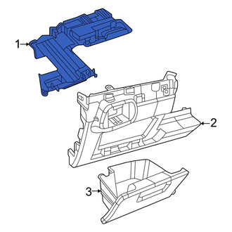 Volkswagen OE - Upper Instrument Panel Trim Panel