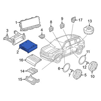 Volkswagen OE - Radio Control Unit