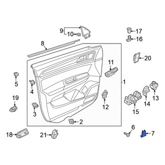 Volkswagen OE - Door Interior Trim Panel Cap