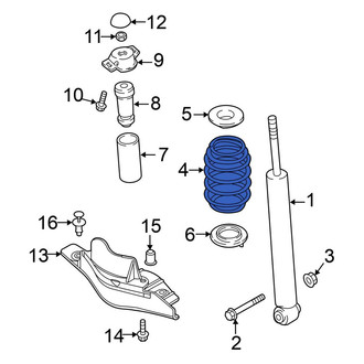 Volkswagen OE - Rear Coil Spring