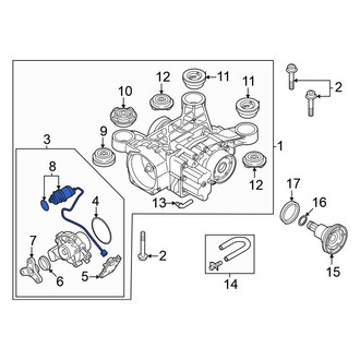 Volkswagen OE - Rear Differential Oil Pump