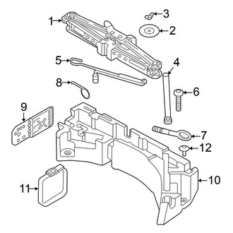 Volkswagen OE - Rear Body & Floor - Jack & Components