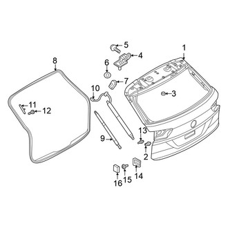 Volkswagen OE - Lift Gate - Gate & Hardware