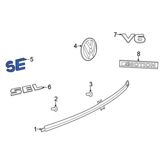 Volkswagen OE - Rear Hatch Emblem