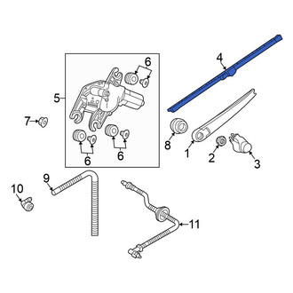 Volkswagen OE - Front Wiper Blade