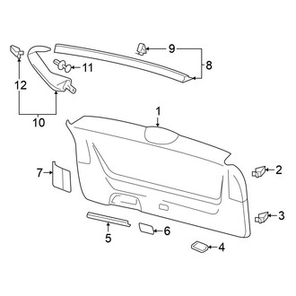 Volkswagen OE - Lift Gate - Interior Trim