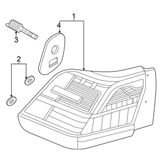 Volkswagen OE - Rear Lamps - Tail Lamps