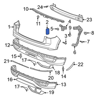 Volkswagen OE - Rear Sound Absorber