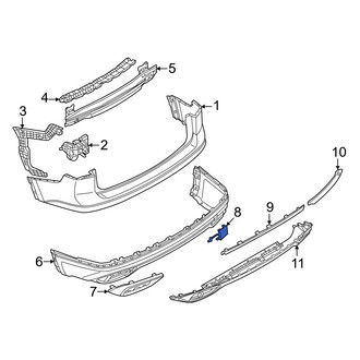 Volkswagen OE - Front Upper Tow Eye Cap