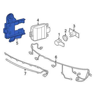 Volkswagen OE - Right Blind Spot Detection System Warning Sensor Bracket