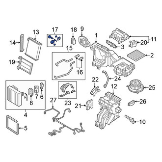 Volkswagen OE - HVAC Heater Return Pipe Gasket