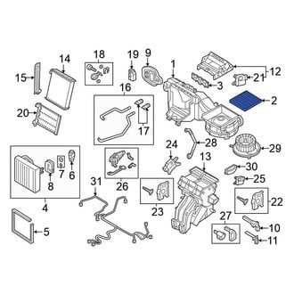 Volkswagen OE - Cabin Air Filter