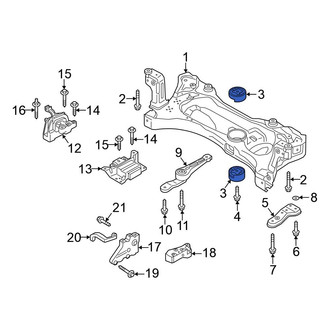 Volkswagen OE - Engine Cradle Bushing