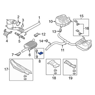 Volkswagen OE - Exhaust System Hanger Bracket