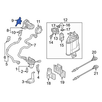 Volkswagen OE - Secondary Air Injection Control Valve Gasket