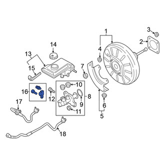 Volkswagen OE - Brake Fluid Level Sensor