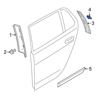 Volkswagen OE - Door Applique Rivet