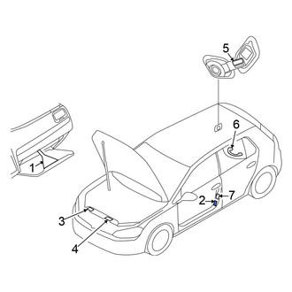 Volkswagen OE - Air Bag Information Label