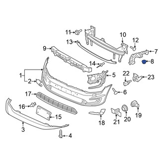 Volkswagen OE - Bumper Cover Nut