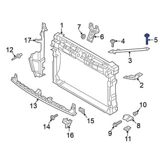 Volkswagen OE - Headlight Mounting Bolt