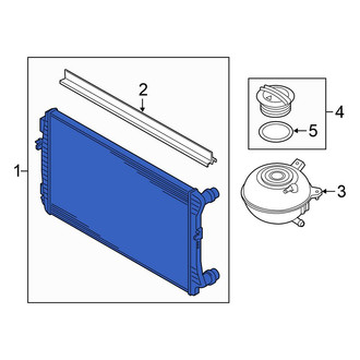 Volkswagen OE - Radiator
