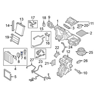 Volkswagen OE - A/C Expansion Valve Seal Kit
