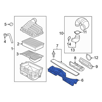 Volkswagen OE - Engine Air Intake Hose