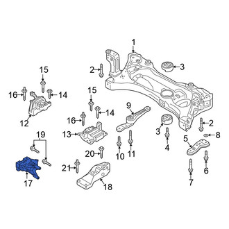 Volkswagen OE - Right Engine Mount Bracket