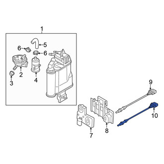 Volkswagen OE - Rear Oxygen Sensor