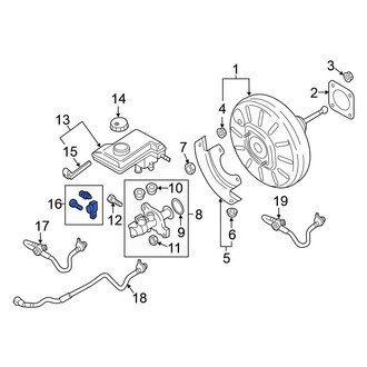 Volkswagen OE - Brake Fluid Level Sensor