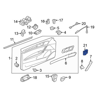 Volkswagen OE - Front Right Door Control Module