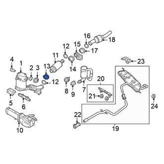 Volkswagen OE - Exhaust Clamp