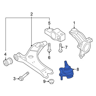 Volkswagen OE - Front Left Suspension Ball Joint