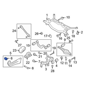 Volkswagen OE - Rear Suspension Trailing Arm Bushing