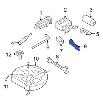 Volkswagen OE - Rear Tow Hook