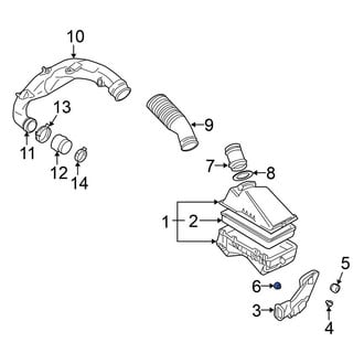 Volkswagen OE - Engine Air Intake Hose Sleeve