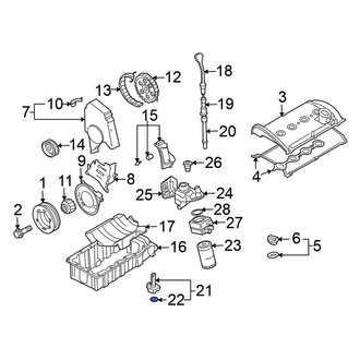 Volkswagen OE - Engine Oil Level Sensor Seal