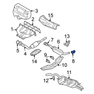 Volkswagen OE - Exhaust Clamp