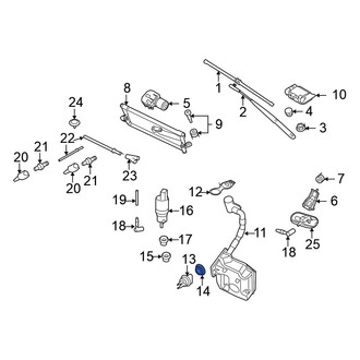 Volkswagen OE - Washer Fluid Level Sensor Seal