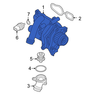 Volkswagen OE - Engine Water Pump