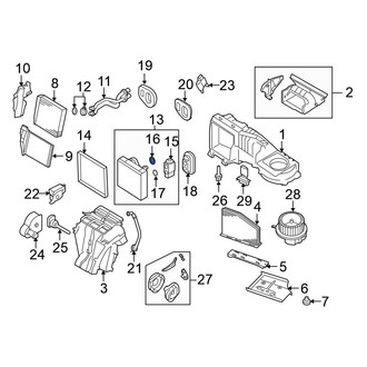 Volkswagen OE - Upper A/C Refrigerant Line O-Ring
