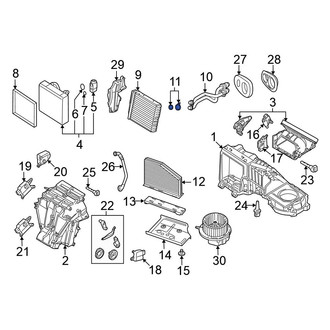 Volkswagen OE - HVAC Heater Hose Clamp